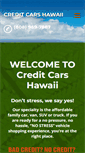 Mobile Screenshot of creditcarshawaii.net